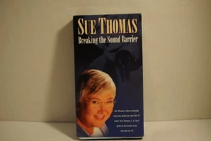 Sue Thomas, Breaking the Sound Barrier, Biography Video, VHS tape - Imagen 1 de 3