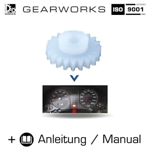 E20 Kombiinstrument Zahnrad für AUDI 90 B3 Typ 89 Coupé S2 Tachoreparatur - Picture 1 of 6