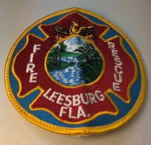  FIRE Rescue PATCH: Leesburg Florida - Bild 1 von 4