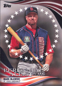 2019 Topps Update Perennial All Stars #PAS26 Mark McGwire STL Cardinals NM-MT