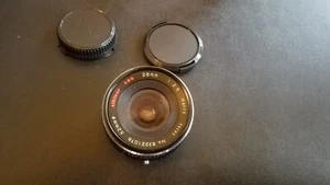 Lente vintage Albinor ADC 28 mm 1:2,8 para cámara de enfoque macro - Imagen 1 de 6