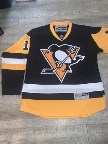 Pittsburgh Penguins James Neal #18 Reebok Jersey Size M Black New NWT Cover