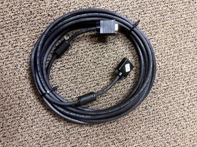 VGA Monitor Cable Male To Male, Heavy Duty Shielded, 30ft - Image 1 of 3