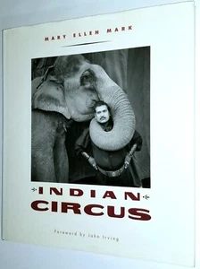 MARY ELLEN MARK 1ST EDITION INDIAN CIRCUS ART PHOTO BOOK 93 JAPAN PHOTOGRAPHY HC - Imagen 1 de 24