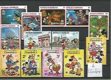 108637 / Karibik ** MNH LOT WALT DISNEY ANTIGUA DOMINICA