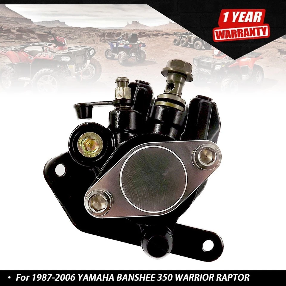 Rear Brake Caliper Assembly For YAMAHA BANSHEE 350 WARRIOR RAPTOR 1987-2006 - Изображение 1 из 4
