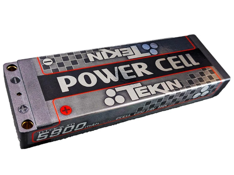 Tekin Titanium POWER CELL 5900mAh 2s 140C ULCG LiPo Stick Battery TT1657 - Image 1 of 1