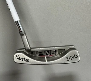 Ping Karsten Ping Zing Black Dot Putter 33” Right Handed - Picture 1 of 5