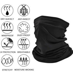 Multifunktionstuch Schlauchschal, 2 Stück Bandana Halstuch Herren oder Damen - Bild 1 von 6