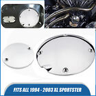 Chrome Derby Clutch Timing Point Cover For Harley Sportster 1200 Sport XLH1200S