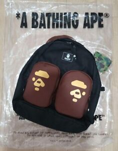 BAPE KIDS by A Bathing Ape BAPE Backpack Daypack Pocket Print APE HEAD Unused