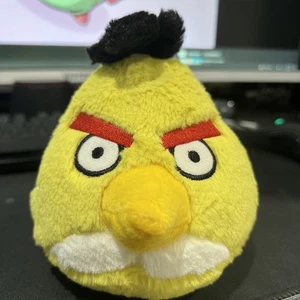 Angry Birds 5" Peluche Imbottito Giallo Chuck Bird Commonwealth Senza Suono AR350 - Foto 1 di 8