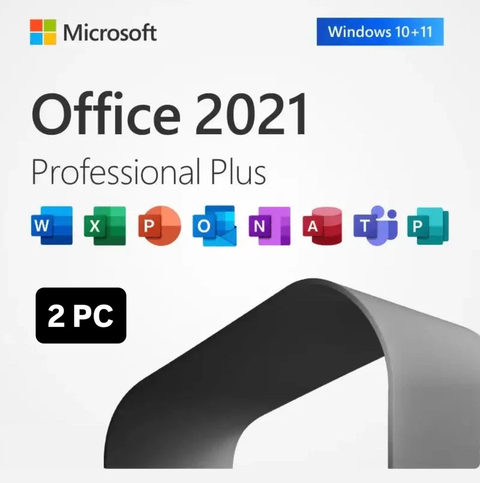NUEVA VERSIÓN OFFICE PRO PLUS 2021 (1 DISPOSITIVO PC) SIN SUSCRIPCIÓN Foto 1 de 3