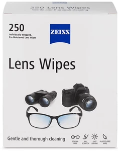 ZEISS Pre-Moistened Eyeglass Lens Cleaning Wipes, 250 ct. FREE SHIPPING - Picture 1 of 7