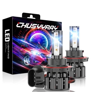 2X Luces Fuertes Para Auto Coche Luz Carro Kit H13 LED Headlight Blanco High Low - Picture 1 of 11