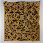 29804) Raffia-Matte Shoowa Kuba Kongo Afrika AFRIKANISCHE KUNST