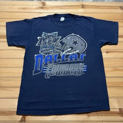 Camiseta de fútbol americano vintage 1994 Dallas Cowboys NFL casco logotipo gráfico talla grande Foto 1 de 4
