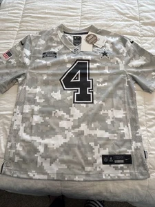Dak Prescott Nike Salute To Service Jersey Size L NWT - Picture 1 of 13