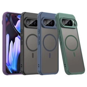 Für Google Pixel 10 Pro XL 9/9A Handyhülle MagSafe Schutz Hülle Matt Case Magnet - Picture 1 of 19