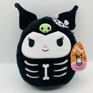 7โ 8โ Inches Hello Kitty Sanrio Kuromi Skeleton Halloween Squishmallow ๐๐ป - Picture 1 of 4