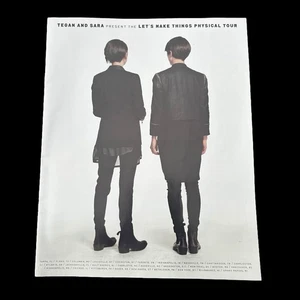 Autograph Tegan And Sara Let’s Make things Physical Tour Book - Picture 1 of 4