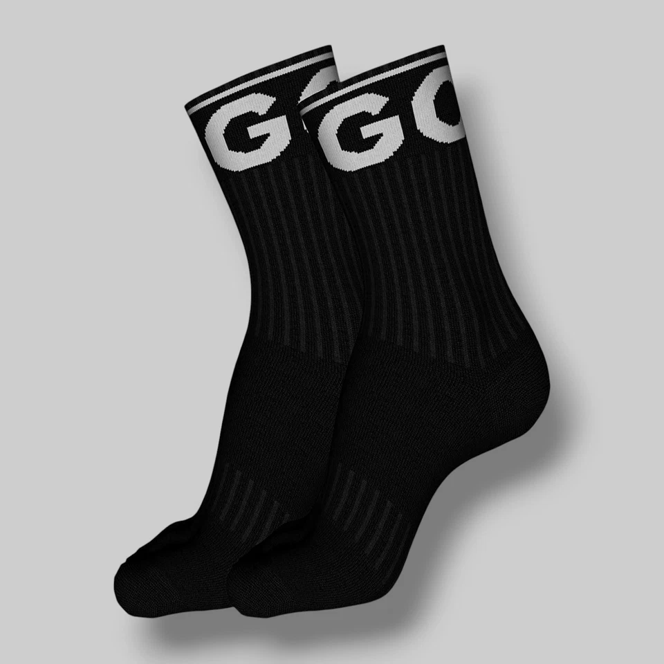 Hugo Boss Men`s Black 1-Pair Pack 50469996 Crew Cotton Dress Socks Shoe 7-13 - Image 1 of 1