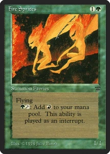 1x Fire Sprites - NM - See Pic for Set - SPARROW MAGIC mtg - Picture 1 of 1