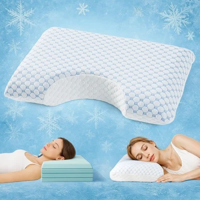 Side Sleeper Pillow - Adjustable 4 Layer Side Sleeper Pillows for Adults with... - Image 1 of 4
