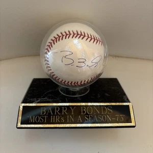Barry Bonds, Pirates Giants - signed Official National League Baseball - Picture 1 of 3