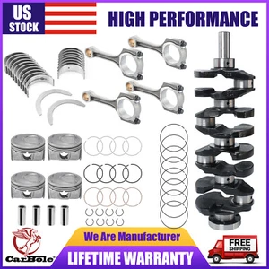 Juego de cojinetes de cigüeñal y varilla de conexión y anillo de pistón para Hyundai Kia DOHC 2,4 L - Imagen 1 de 21