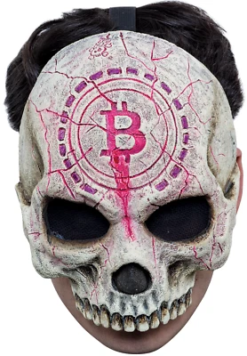Ghoulish Productions Crypto Latex Face Mask Horror Halloween Cosplay - Image 1 of 4