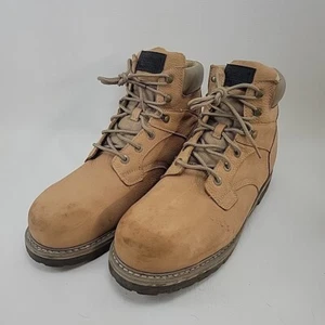 Mens Overstone Steel Toe Leather Size 15 Work Boots - Picture 1 of 14