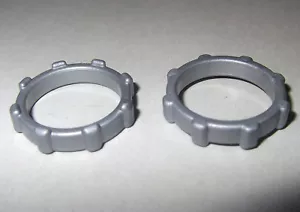 14041, 2x corona, anillo de cabeza, neumáticos de cabeza, plata - Imagen 1 de 1