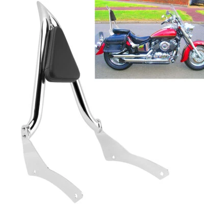 Respaldo de pasajero alto barra Sissy para Yamaha V Star 650 XVS650 clásico personalizado Foto 1 de 4
