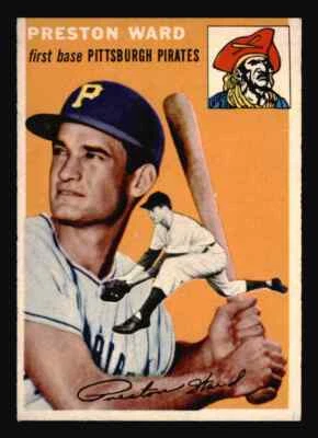 1954 Topps #72 Preston Ward - NM - Image 1 of 2