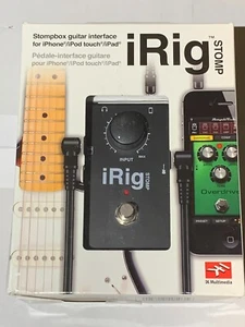 IK Multimedia iRig Stomp iOS Stompbox Guitar Interface EX - Picture 1 of 3