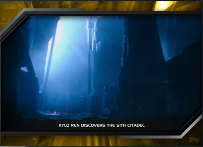 Kylo Ren Chrome Gold Legendary (cc#10) Topps Star Wars Trader digital card - Image 1 of 4