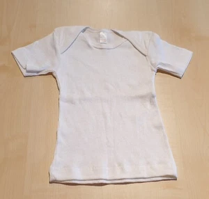 NEU Baby Flügelhemd Gr 86- 92  Doppelripp Unterhemd kurzarm Unterwäsche - Bild 1 von 1