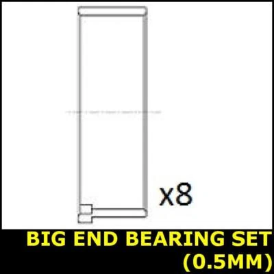 Big End Con Bearing Set Fits VAUXHALL ASTRA ASTRAVAN COMBO Opt2/3 1.7 0505002BB - Image 1 of 3