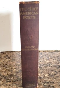The Chief American Poets Edited by Curtis Hidden Page 1905 Poe Emerson Etc. - Picture 1 of 20