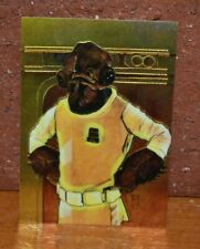  TOPPS STAR WARS FINEST SERIES ONE CHARACTERS CARD ADMIRAL ACKBAR