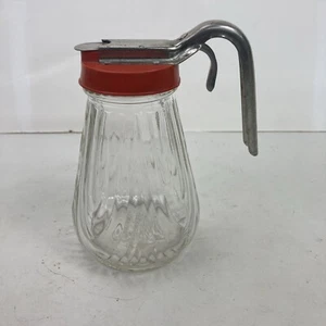 1938 SIRUPKRUG Federal Tool Corp Chicago rot Kunststoffplatte Klarglas - Bild 1 von 9