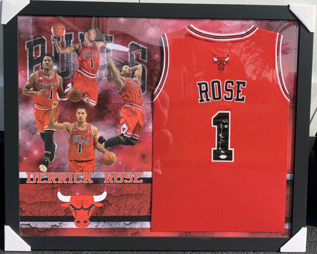 Derrick Rose Chicago Bulls Signed Autographed Photo Poster Print Memorabilia  A3 on eBid United States