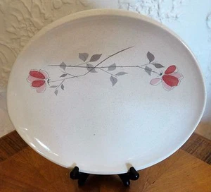 California Pottery Franciscan DUET Speiseteller rosa Blumen Porzellan Geschirr - Bild 1 von 4
