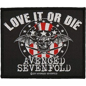 AVENGED SEVENFOLD - Love It Or Die - Aufnäher / Patch - Neu #1345 - Bild 1 von 1