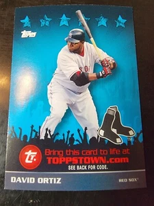 2009 Topps Town #TTT27 David Ortiz - Picture 1 of 2