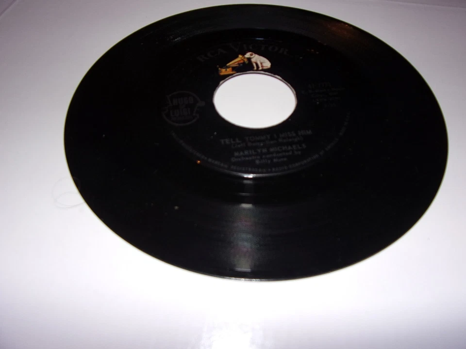 45" Marilyn Michaels: Tell Tommy I Miss Him / Answer to Tell Laura / VG+  - Image 1 of 1
