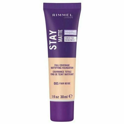 Rimmel London Stay Matte Full Coverage Foundation Choose Your Shade - Image 1 of 1