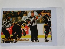 1997-98 PINNACLE GIANT EAGLE MARIO'S MOMENTS MARIO LEMIEUX CARD #6