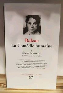 LA PLEIADE / BALZAC / LA COMÉDIE HUMAINE T° 1 / ETUDES DE MOEURS : SCÈNES VIE - Imagen 1 de 2